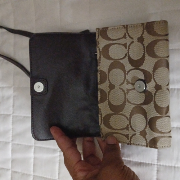 Coach c print shoulder bag - Picture 2 of 6